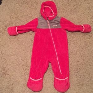 North Face infant OSO winter one piece.